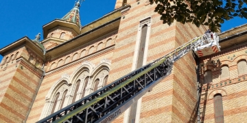 Lucrări urgente la Catedrala Mitropolitană din Timișoara