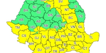 Un nou avertisment de la meteorologi, valabil și pentru județul Timiș