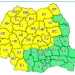 Cod galben de furtuni în vestul țării