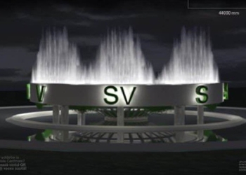 Fântâna de la Punctele Cardinale, transformată în „insulă de biodiversitate”