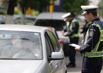 Razie a poliției pentru depistarea șoferilor băuți și drogați