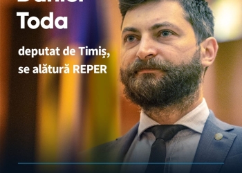 Deputatul de Timiș, Daniel Toda este oficial out din USR și în REPER, partidul format de Dacian Cioloș