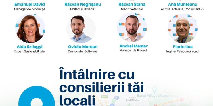 Consilierii locali USR din Timișoara merg în „fieful” lui Nicolae Robu – zona Soarelui