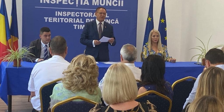 Simpozion aniversar la Inspectoratul Teritorial de Muncă Timiș! 23 de ani de activitate