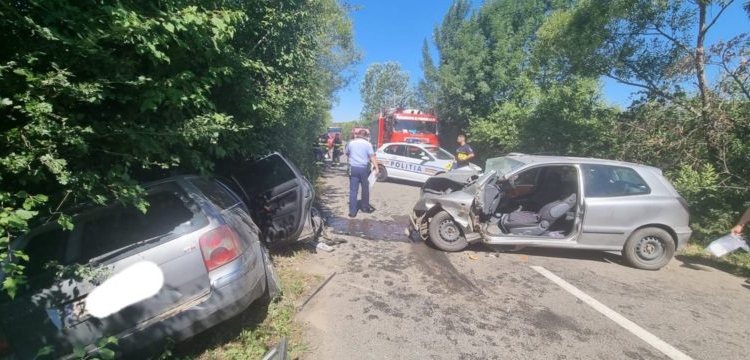 Accident rutier în localitatea Stanciova. Două femei au ajuns la spital