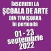 Școala de Arte din Timișoara caută oameni talentați! Pregătiri pentru un nou an școlar