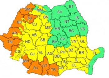 În următoarele zile ieșiți afară doar dacă e obligatoriu! Cod portocaliu de caniculă în vestul țării!