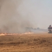 VIDEO Incendiu de vegetație pe zeci de hectare, la periferia Timișoarei