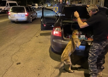 Prins cu drogu-n sac, la un control de rutină, de polițiștii timișeni