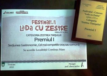 Comloșu Mare, premiul I la concursul „Lada cu Zestre”