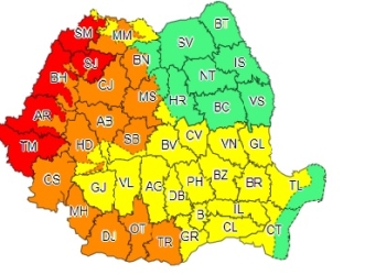 Aer irespirabil! Județul Timiș se află sub incidența unui cod roșu de caniculă! A fost emis un mesaj RO-Alert