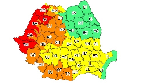 Aer irespirabil! Județul Timiș se află sub incidența unui cod roșu de caniculă! A fost emis un mesaj RO-Alert