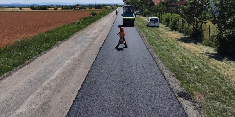 DN 57, drumul național care leagă Jamu Mare de Moravița are covor asfaltic