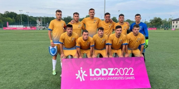 Cupa Europei la fotbal universitar este adusă la Timișoara