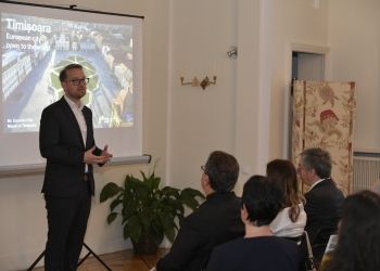 Proiectul Timișoara 2023, prezentat de Fritz ambasadorilor aflați în București