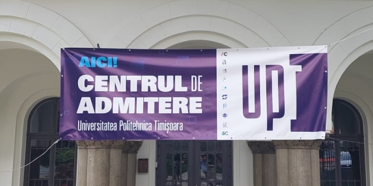 Start la înscrieri pentru admiterea la Universitatea Politehnica Timișoara!