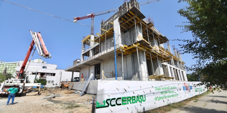 Lucrări în ritm alert la noua maternitate a Spitalului Județean Timișoara