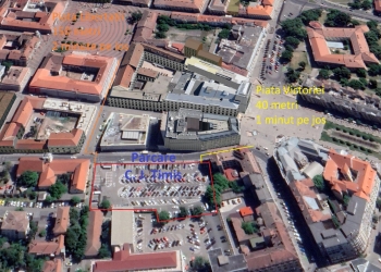 Primăria, acuzată de CJ Timiș că-i pune bețe-n roate în încercarea de a construi o parcare supraetajată în centru