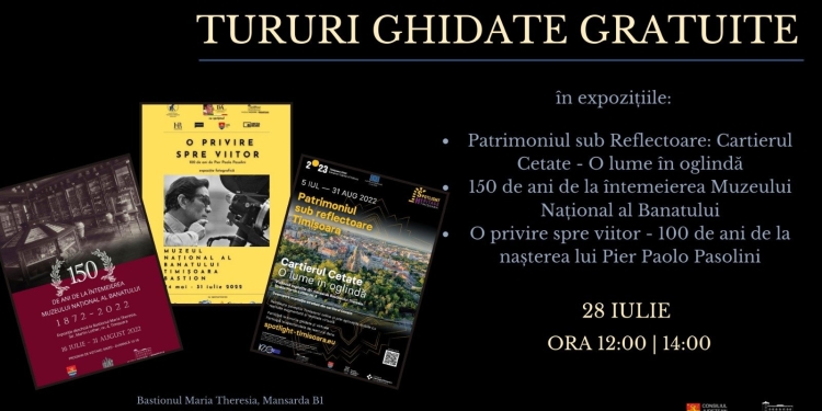 Tururi ghidate gratuite, la Muzeul Național al Banatului, de Ziua Județului Timiș