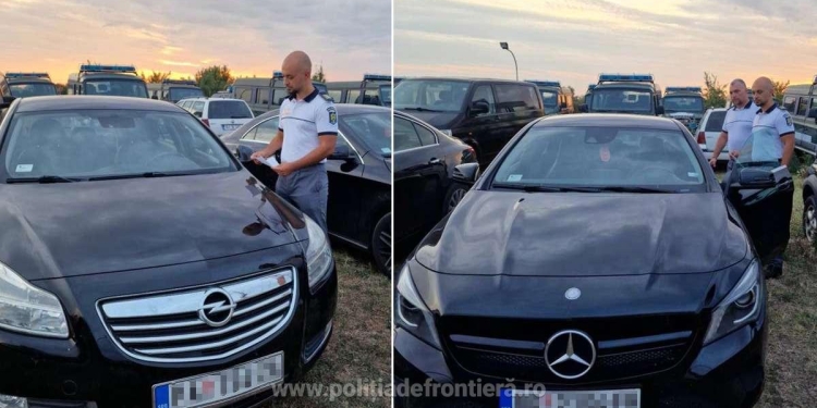Două autoturisme căutate de autorităţile din Italia și Suedia, găsite de vameși la Foeni