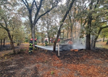 Pompierii români alături de pompierii din Franța în stingerea incendiilor din zona Chapelle Saint Blaise