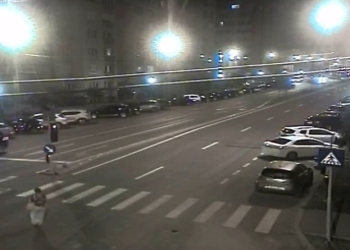 VIDEO Accident grav în care a fost implicată o mașină a Poliției Locale Timișoara! O femeie a ajuns la spital