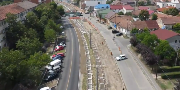 Întârzieri pe șantierul de pe Bogdăneștilor. Se amână deschiderea intersecției cu Cetății