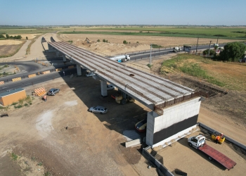 Slabă mobilizare pe șantierul centurii de sud a Timișoarei