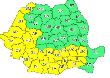 Revin alertele meteo de caniculă! Județul Timiș, sub cod galben de căldură, zile-n șir