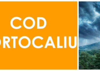 Atenție! Cod Portocaliu de instabilitate atmosferică și ploi torențiale