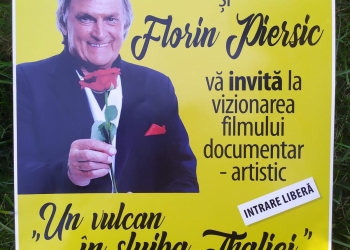 Seară de film documentar la Recaș, cu Florin Piersic în rol principal