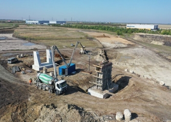 Ministrul Transporturilor și Infrastructurii într-o vizită pe șantierul drumului de legătură A1- DN 69