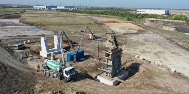 Ministrul Transporturilor și Infrastructurii într-o vizită pe șantierul drumului de legătură A1- DN 69