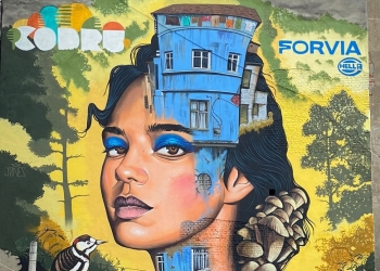 „Inima Codrului”, noua pictură murală din centrul Timișoarei