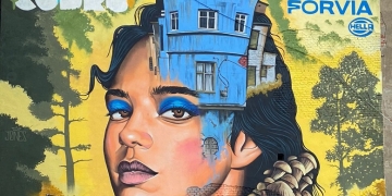 „Inima Codrului”, noua pictură murală din centrul Timișoarei