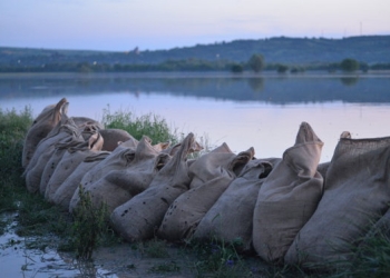 Pericol de inundații în Timiș. A fost emis un Cod Portocaliu