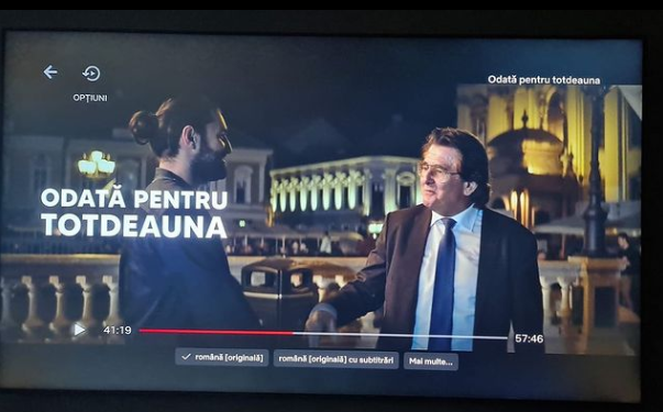 Nicolae Robu poate fi văzut într-un film de pe Netflix