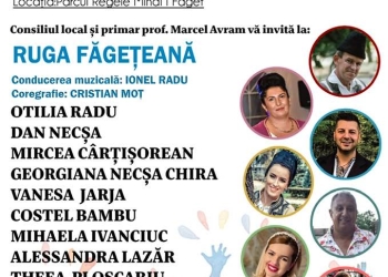 Făgetul în sărbătoare! Trei zile în care orașul va fi celebrat