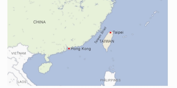 China a lansat rachete balistice în zona Taiwan