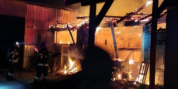 Noapte grea pentru pompierii din Timiș