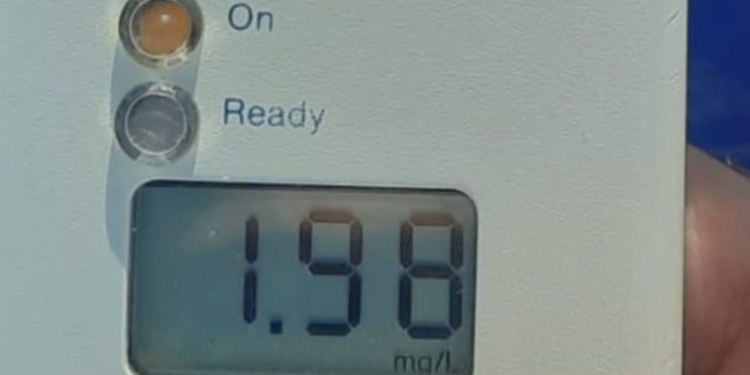 Șofer prins cu o alcoolemie de 1,98