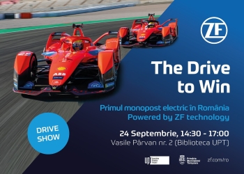 PREMIERĂ NAȚIONALĂ De pe circuitele din toată lumea, vine la Timișoara! Un monopost de Formula E va face o demonstrație în orașul de pe Bega