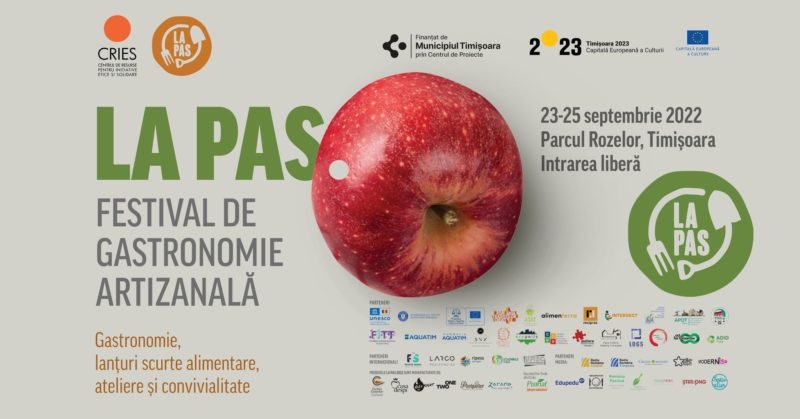 Mâncare tradițională la Festivalul de Gastronomie Artizanală „LA PAS”. Află unde are loc