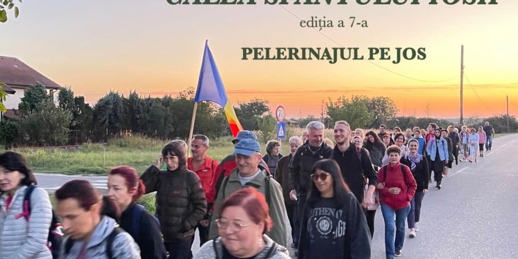 Pelerinaj pe jos spre Mănăstirea Partoș, pe o distanță de 40 kilometri