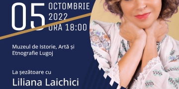 La șezătoare, în Festivalul Lugoj Clasic. Recital Liliana Laichici