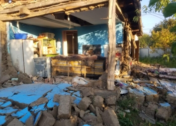 Un bărbat a ajuns la spital după ce butelia din casă a explodat