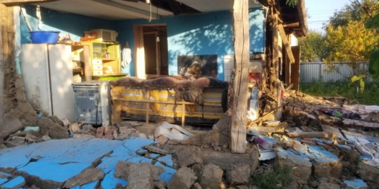 Un bărbat a ajuns la spital după ce butelia din casă a explodat