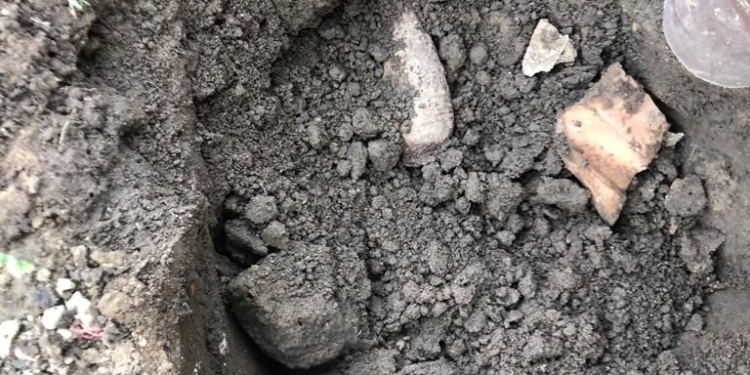 A săpat după cartofi și a dat de o bombă! Descoperirea unui agricultor din vestul țării a alertat pompierii