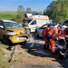 Persoane încarcerate și trafic blocat pe un drum județean din Timiș, din cauza unui accident