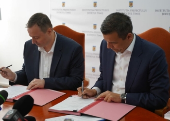 A fost semnat contractul pentru execuția tronsonului de autostradă dintre Margina și Holdea!